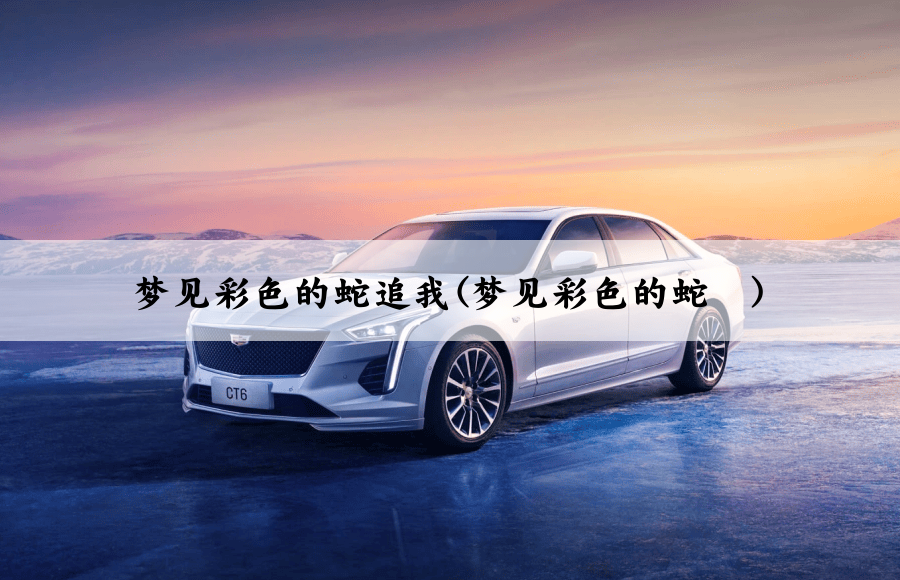梦见彩色的蛇追我(梦见彩色的蛇	)