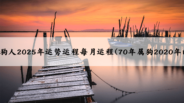 70年属狗人2025年运势运程每月运程(70年属狗2020年的运程)
