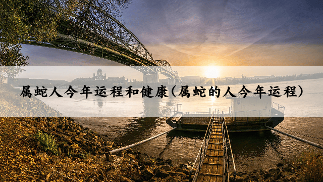属蛇人今年运程和健康(属蛇的人今年运程)